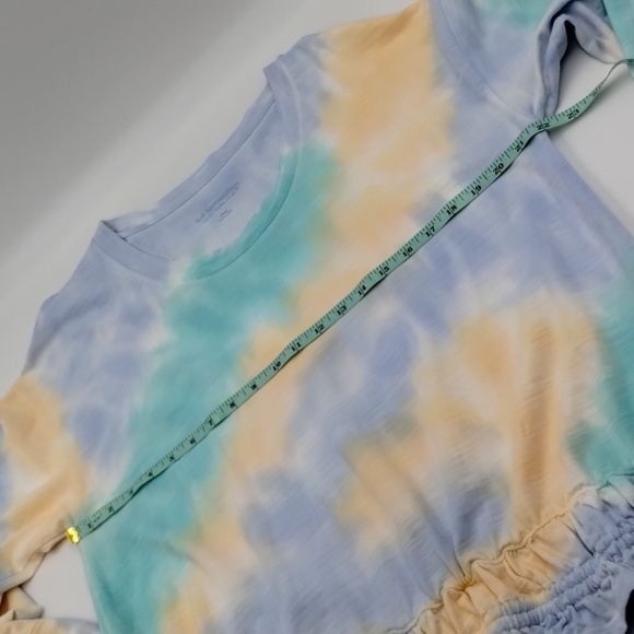 Soft Surroundings Mabel Lounge Tee Tie Dyed Size Small oversized - Picture 3 of 7